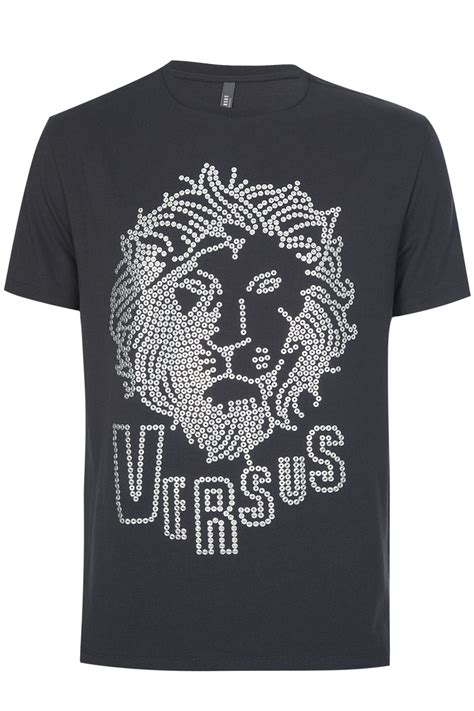 versus versace lion cap|Versace shirt.